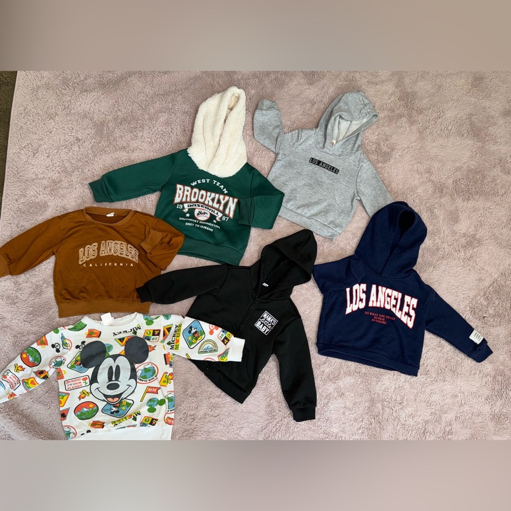 12-18 mo boys hoodies